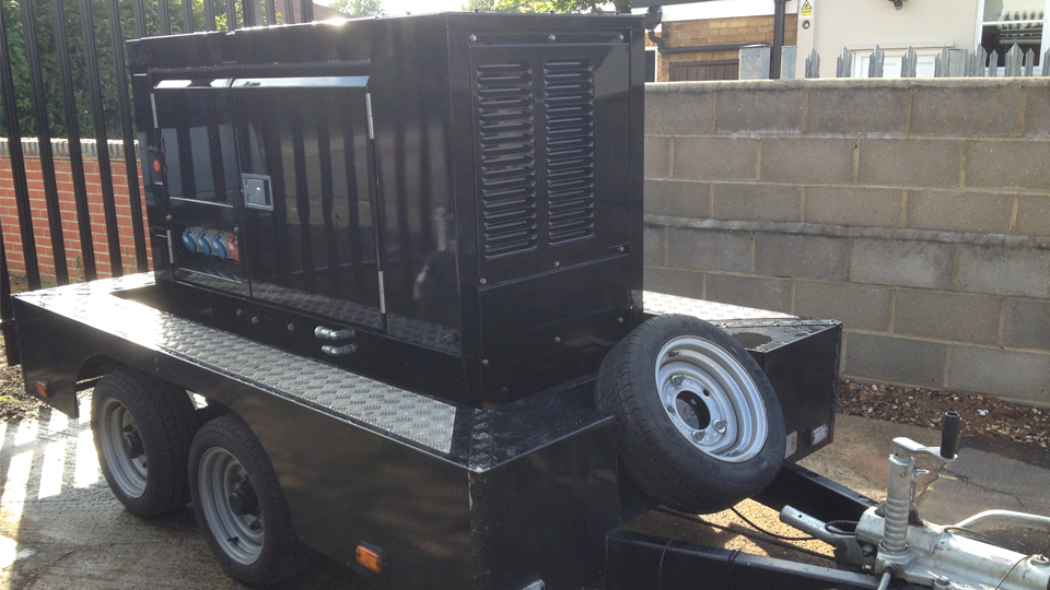 Worcestershire Stage Hire 20KVA Generator