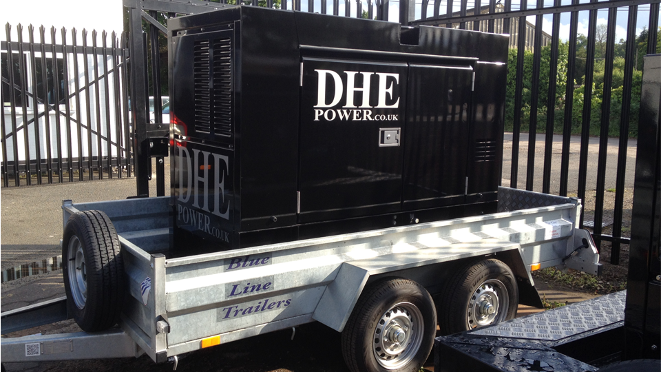 Worcestershire Stage Hire 60KVA Generator